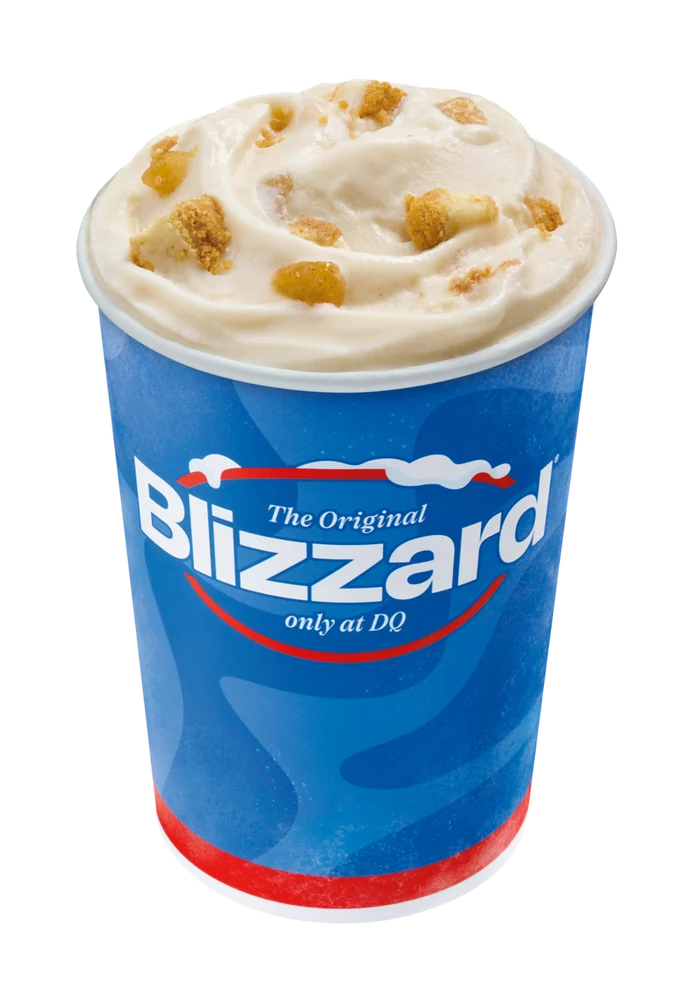 Caramel Apple Cheesecake Blizzard Treat